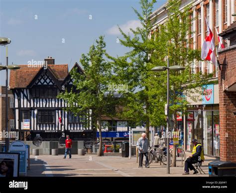 Europe Uk England Surrey Leatherhead Town Center Stock Photo Alamy