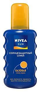 Спрей для безопасного загара NIVEA солнцезащитный | отзывы