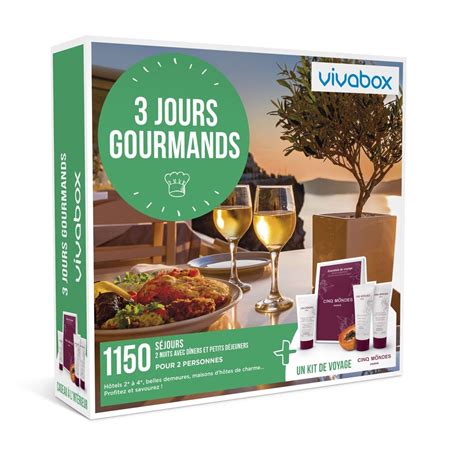 Coffret Cadeau Vivabox Jours Gourmands Coffret Cadeau Achat