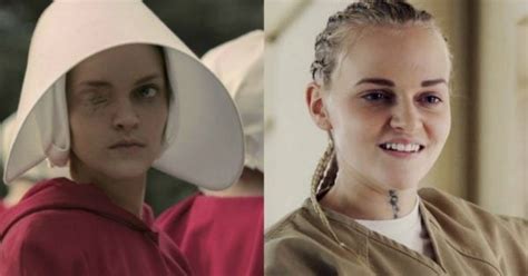 We;ve worked out where we've seen Janine The Handmaids Tale before.