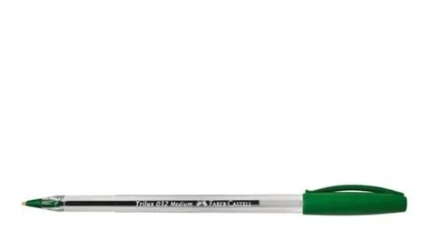 Lapicera Boligrafo Faber Castell Trilux Verde