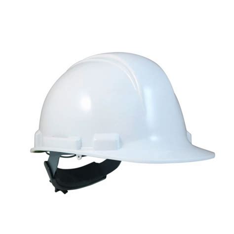 Casco De Seguridad Hpde Con Ventilaci N Y Ratchet Blanco