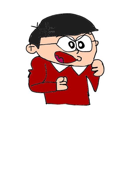 Angry 1973 Nobita by emoplayeranime on DeviantArt