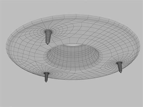 Brass Floor Flange Wood Max Free
