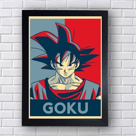 Quadro Decorativo Dragon Ball Goku E Vegeta Elo