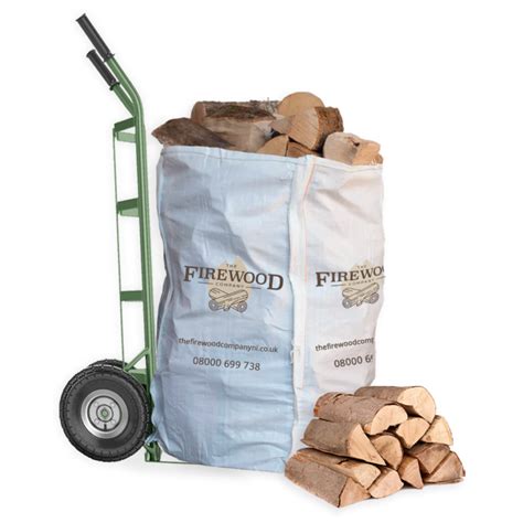 Mixed Hardwood Seasoned Softwood Logs Single Bag The Firewood