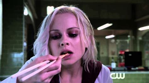 Download Zombie Green Eyes Rose Mciver White Hair Jar Brain Liv Moore Tv Show Izombie Hd Wallpaper