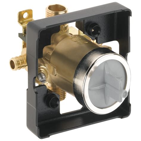 Delta 1/2-in ID Compression x 1/2-in OD Compression Brass Diverter ...