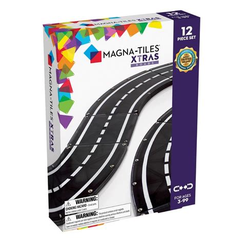 Magna Tiles® Xtra Roads 12 Piece Set