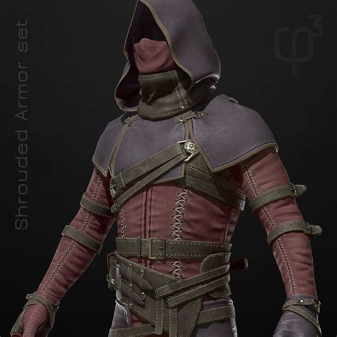 Shrouded Armor Set Spyros Frigas On Artstation At Https