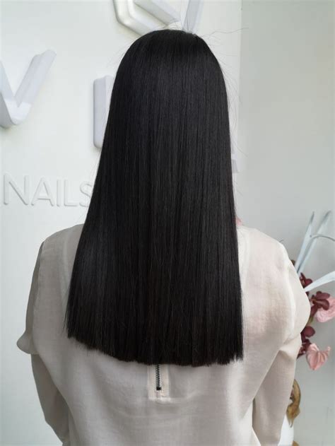 Pin by ALFA YILDIZI on SAÇ (HAIR) | Straight black hair, Sleek short ...