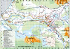 Val Gardena Summer Trail Map - Val Gardena Italy • mappery