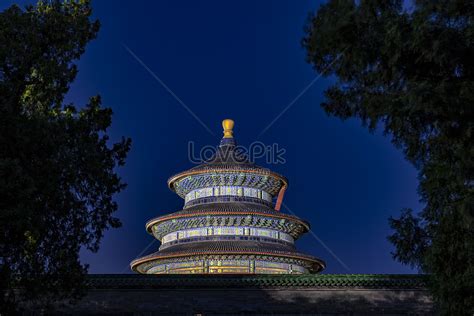 Night Prayer Hall At Tiantan Picture And HD Photos | Free Download On Lovepik