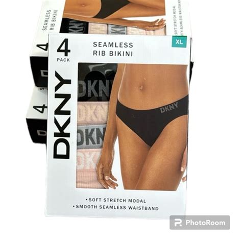 Dkny Intimates Sleepwear Dkny Womens Seamless Rib Bikini Pack Poshmark