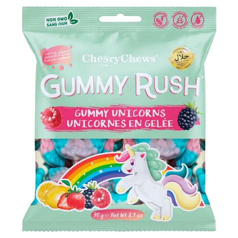 Gummy Rush Gummy Unicorns 90g Candy Funhouse Candy Funhouse Ca