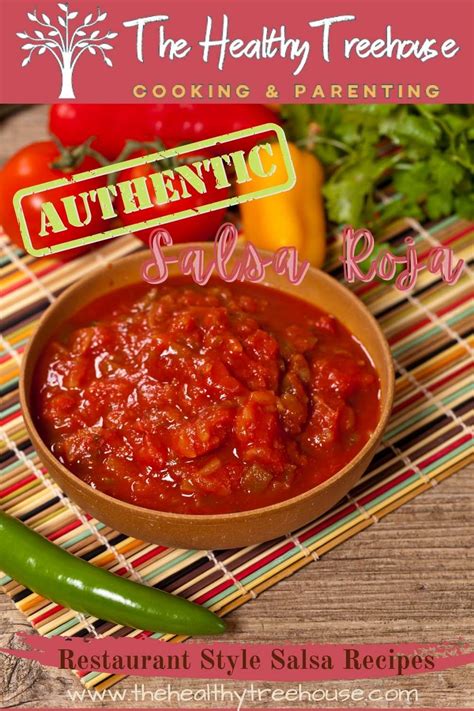 Authentic Salsa Roja Recipe - The Healthy Treehouse