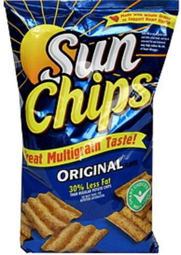 Sun Chips Original Multigrain Snacks 115 Oz Nutrition Information