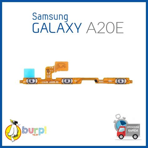 ON OFF SAMSUNG A20E SM A202F FLAT TASTI LATERALI VOLUME POWER