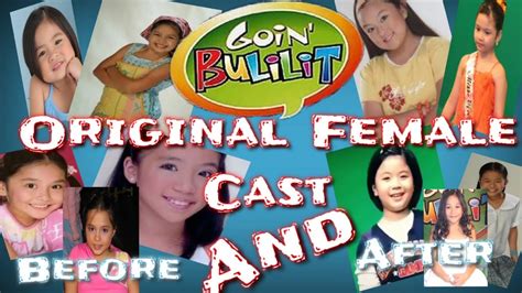 Goin Bulilit Female Cast Before And After 2020 Youtube