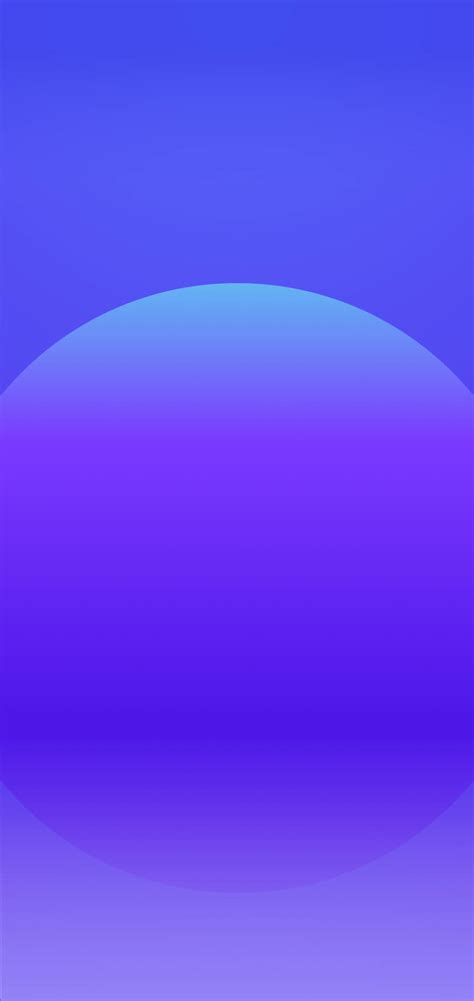 Download Android 11 Purple Gradient Sphere Wallpaper