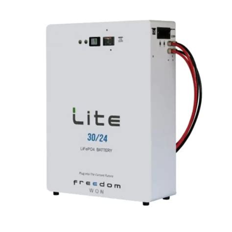 Freedom Won Lite Home 30 24 Lithium Ion Battery BWireless Energy Systems