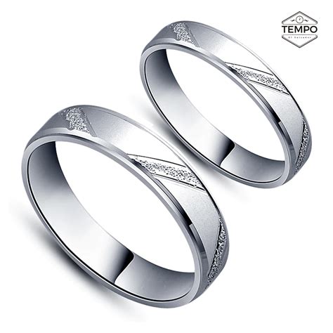 Alianzas De Matrimonio Anillos De Pareja Plata Ap Tempo