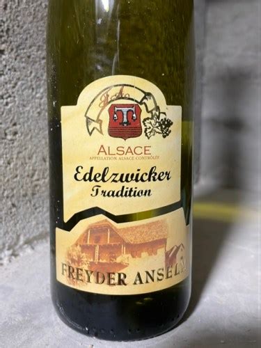 Freyder Anselm Edelzwicker Tradition Vivino