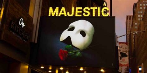 Get A Peek At THE PHANTOM OF THE OPERA S New Marquee