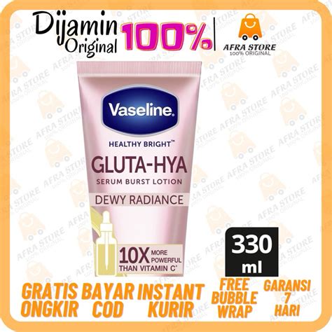 Jual Vaseline Healthy Bright Gluta Hyaluron Niacinamide Serum Lotion