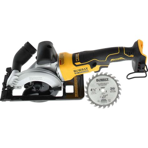 DeWALT Cordless Circular Saw 4 1 2 Blade Dia MSC Direct