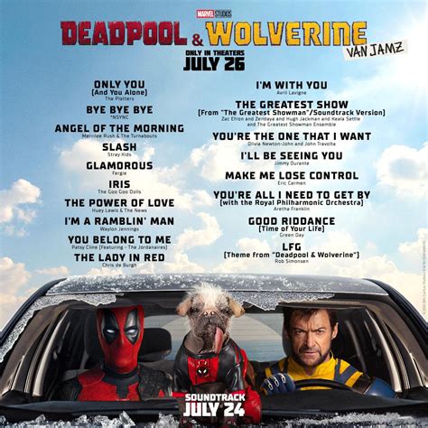 Deadpool & Wolverine Soundtrack Revealed