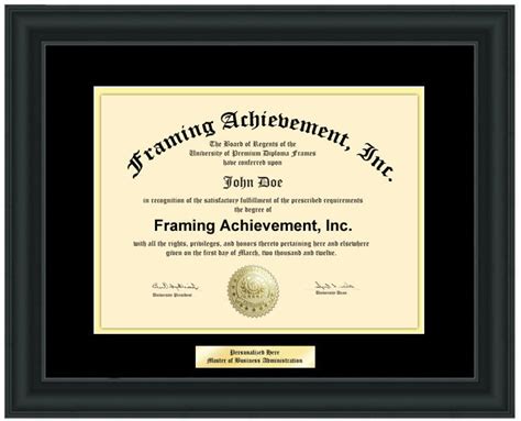 University Diploma Frames Graduation College Frames With Engraving ...