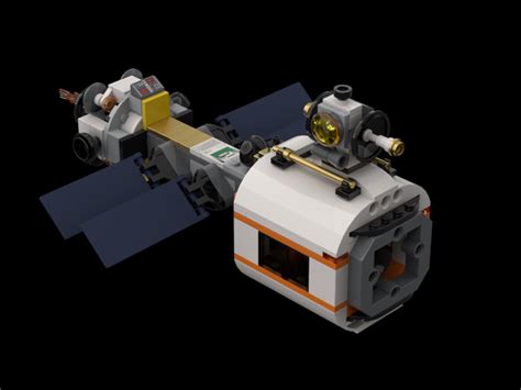 LEGO MOC Modified Lunar Space Station: Bio-Garden, Propulsion system ...