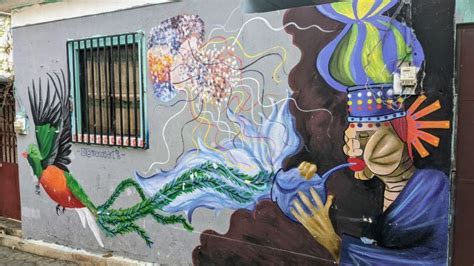 San Pedro La Laguna Searching For Street Art Two Travel Turtles