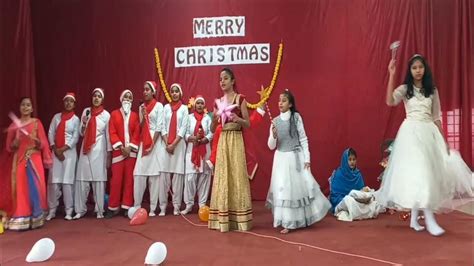 St Marys Convent School Haldaur Carol Singing Competition Youtube