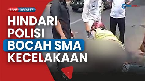 Diduga Panik Hingga Hindari Polisi Siswa Sma Di Lampung Utara Alami