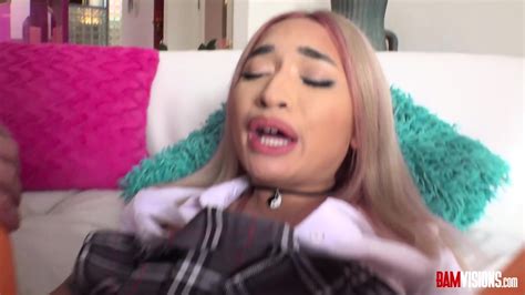 Asian Hottie Babe Avery Black Rides A Big Hard Cock