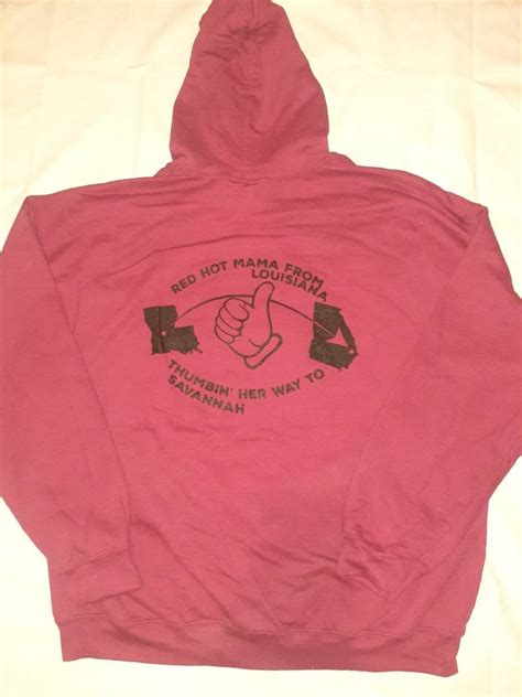 Widespread Panic Red Hot Mama Hoodie Pullover Etsy