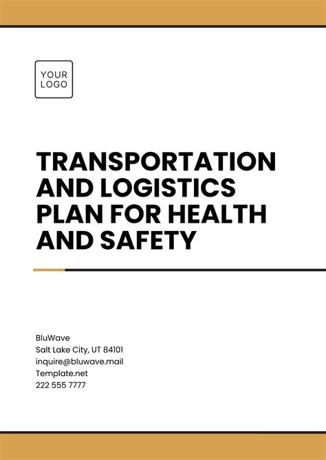 Free Electrical Safety Plan Template to Edit Online