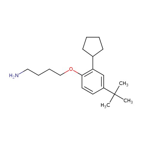 4 4 Tert Butyl 2 Cyclopentylphenoxybutylamine Sielc Technologies