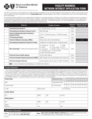 Providers Bcbsal Org Fill Online Printable Fillable Blank PdfFiller