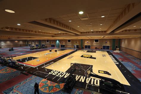 PHOTOS New NBA Practice Courts Installed Inside Disney S Coronado