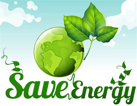 Save Water Theme With Earth And Plant Stock Vector Image By