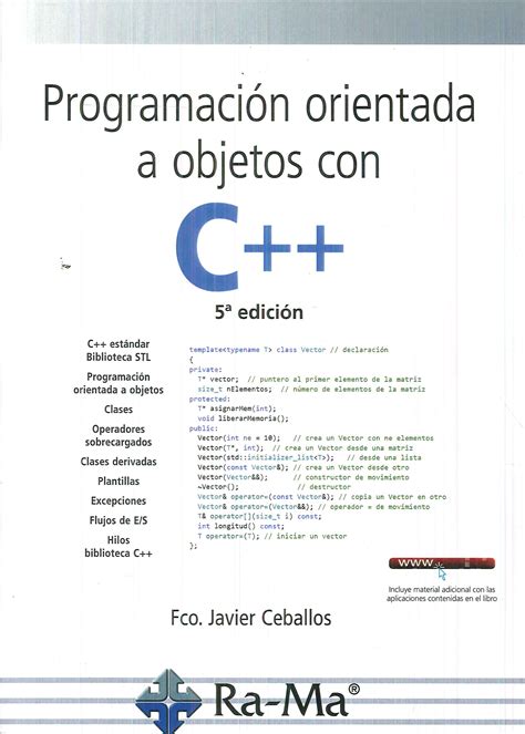 Programación Orientada A Objetos Con C Ediciones Técnicas Paraguayas