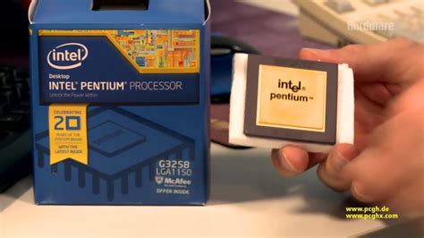 Intel Pentium G Anniversary Edition Hands On Mit Der Euro Oc