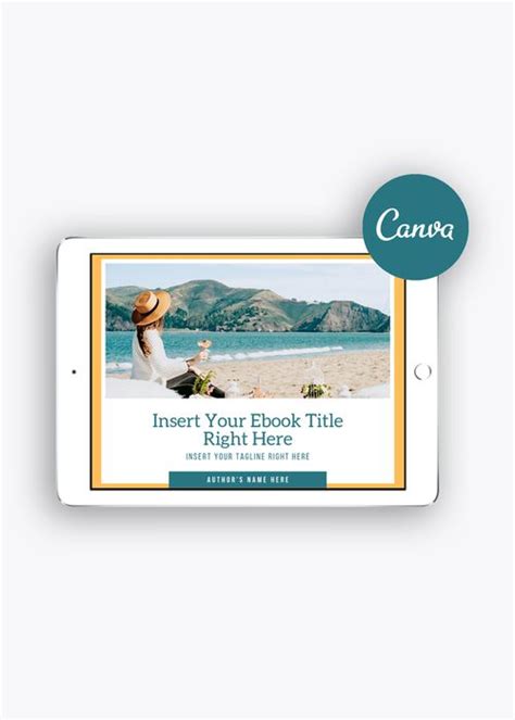 Landscape E Book Template Productive And Free Ebook Template