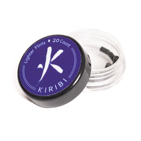 Kiribi Lighter Flints (Pack of 20 Flints) – Gladfellow