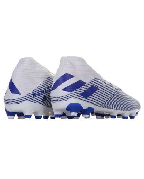 Botas De F Tbol Adidas Nemeziz Mg Blanco Azul