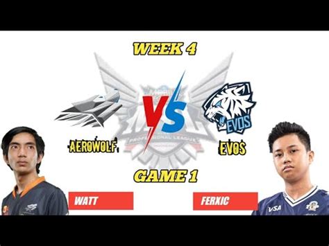 Evos Legend Vs Genflix Aerowolf Match Bocil Ferxiic Belum