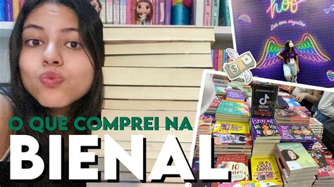 TUDO O Que Eu Comprei E Ganhei Na BIENAL DO LIVRO 2022 Livros